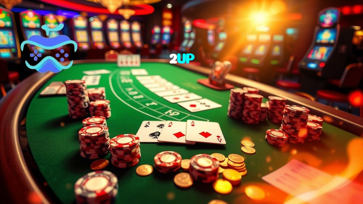 2UP casino presented on mobile device in Pakistan with slots and live games